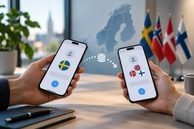 Swish inleder samarbete om betalningar mellan länder