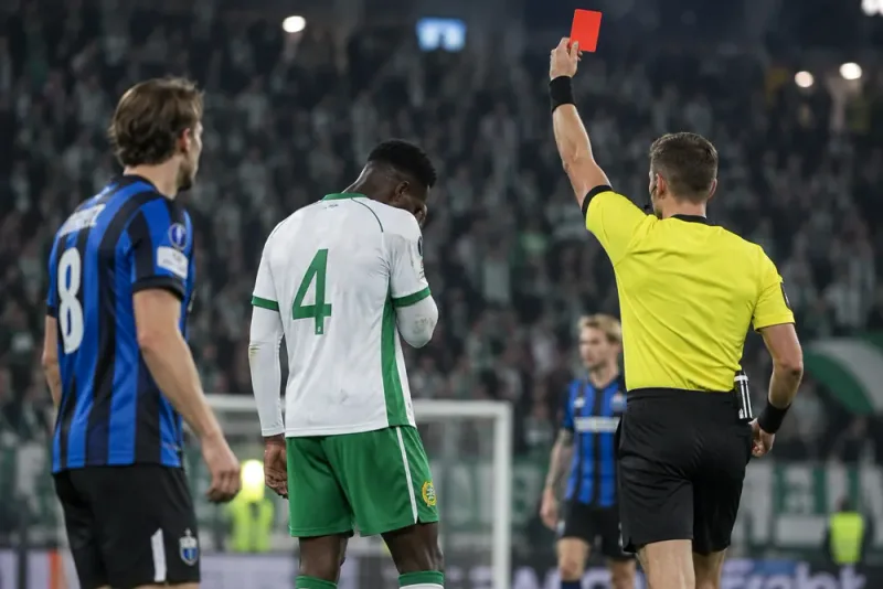 Ibrahima Fofana ångerfull efter utvisningen mot Sirius