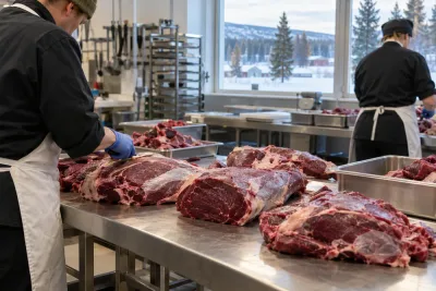 Sorsele satsar på lokalt älgkött för stärkt beredskap