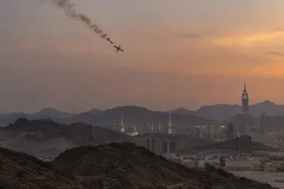Drönare förstördes i Saudiarabiens Mecka-region