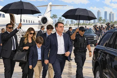 Flávio Bolsonaro flydde till USA efter valförlusten