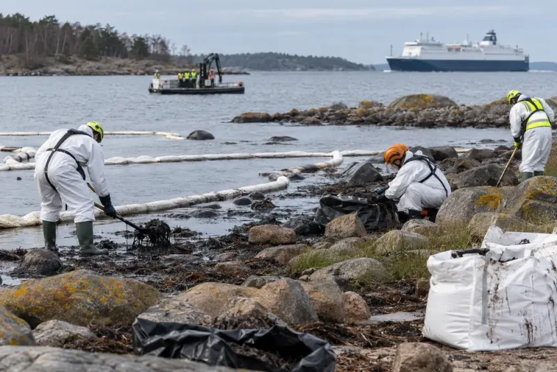 Miljonkrav kvar efter omfattande oljesanering i Blekinge