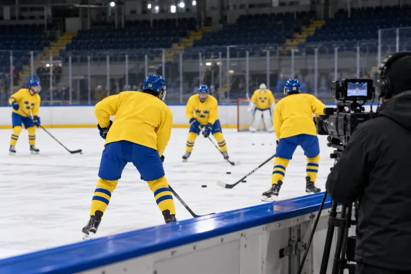Juniorkronornas fyra matcher direktsänds