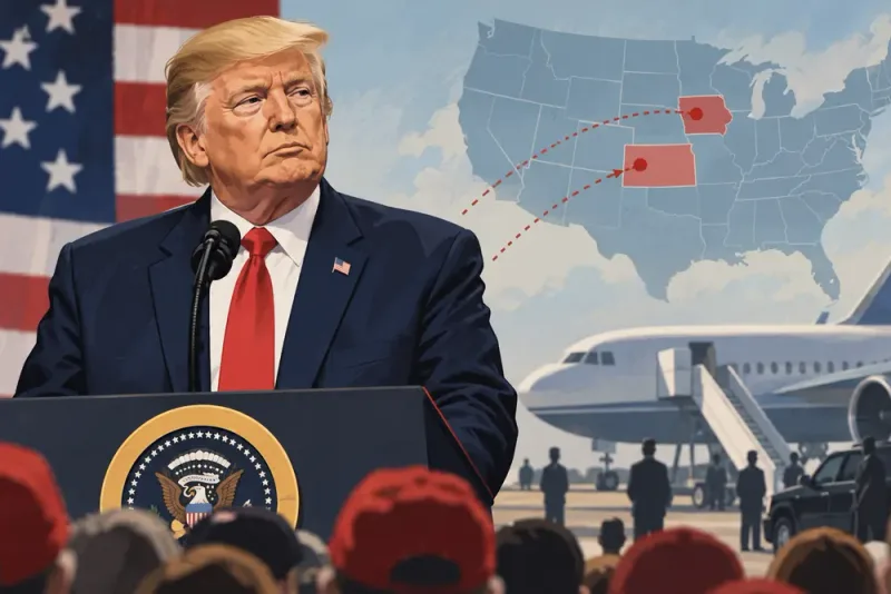 Trump ställer in kampanjresor – möts av hård kritik
