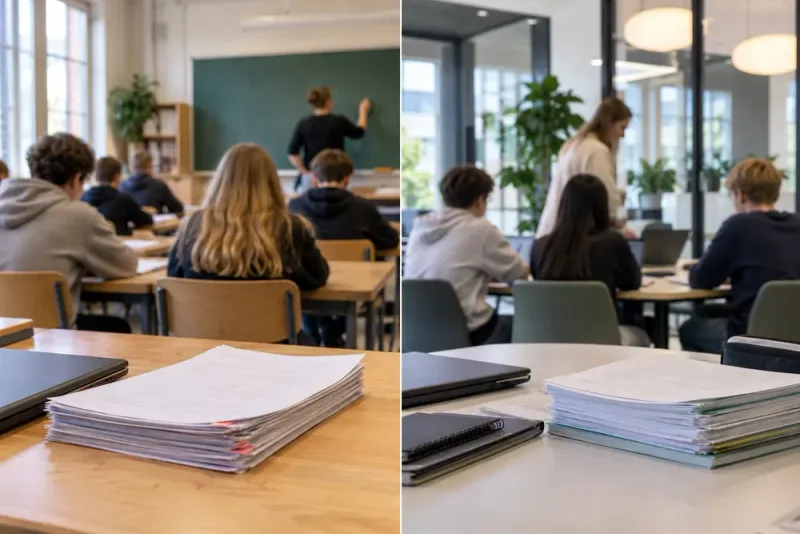 Stora betygsskillnader mellan friskolor och kommunala skolor