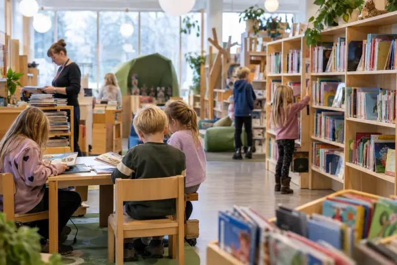 Vännäs toppar bokutlåningen bland barn i Sverige