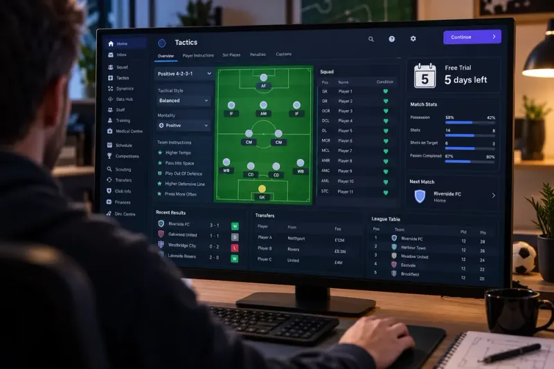 Football Manager 27 får fem dagar gratis