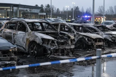 Tre män åtalas efter bilbrand – kopplas till dödligt dubbelmord