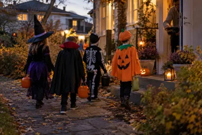Halloweenkläderna förändras – barnen håller traditionen vid liv