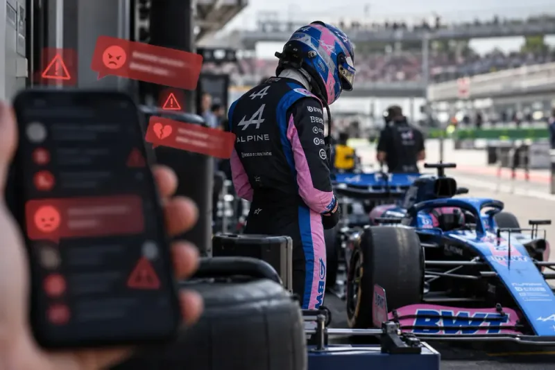 Gasly utsattes för 13 000 dödshot efter loppet