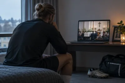Rúrik Gíslason missade moderns begravning efter klubbkrav