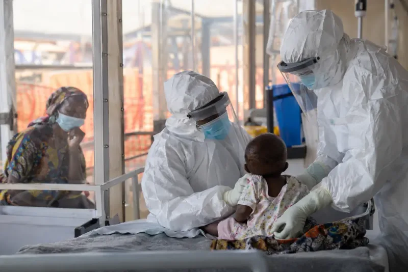 24 av 30 barn dog på ebolacenter i Kongo