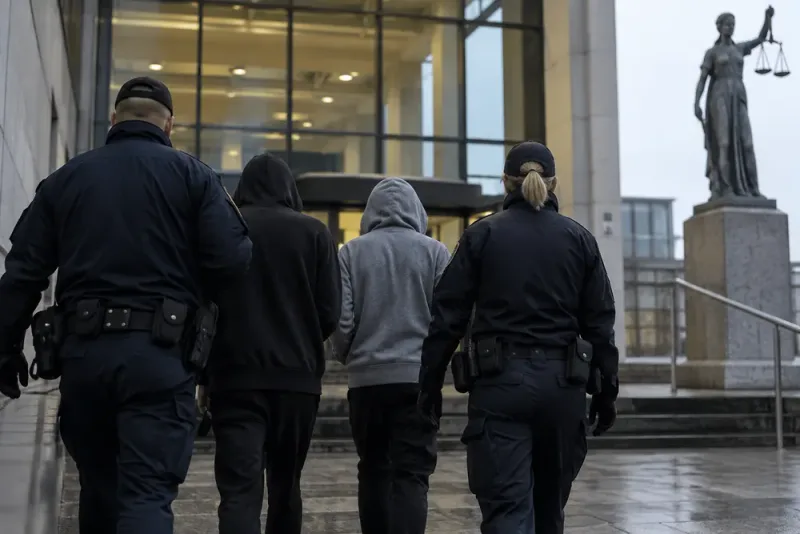 14-åringar häktas för mord och mordplaner efter lagändring