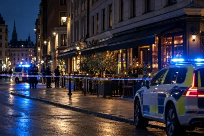 Två knivskadade efter restaurangbråk i Stockholm – en allvarligt skadad
