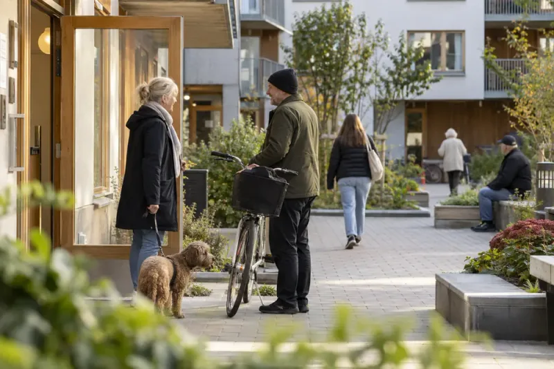 Nya siffror visar stora skillnader i grannkontakten