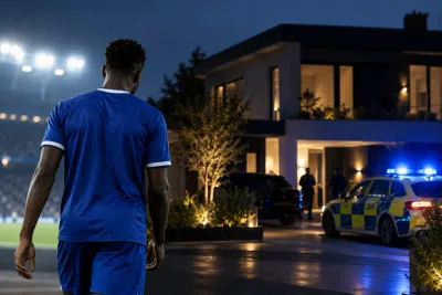 Inbrott hos Thierno Barry under cupsegern