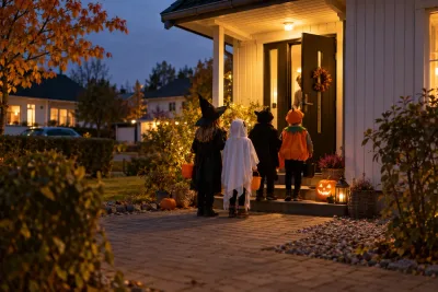 Halloweenfirandet väcker frågor om bus eller godis