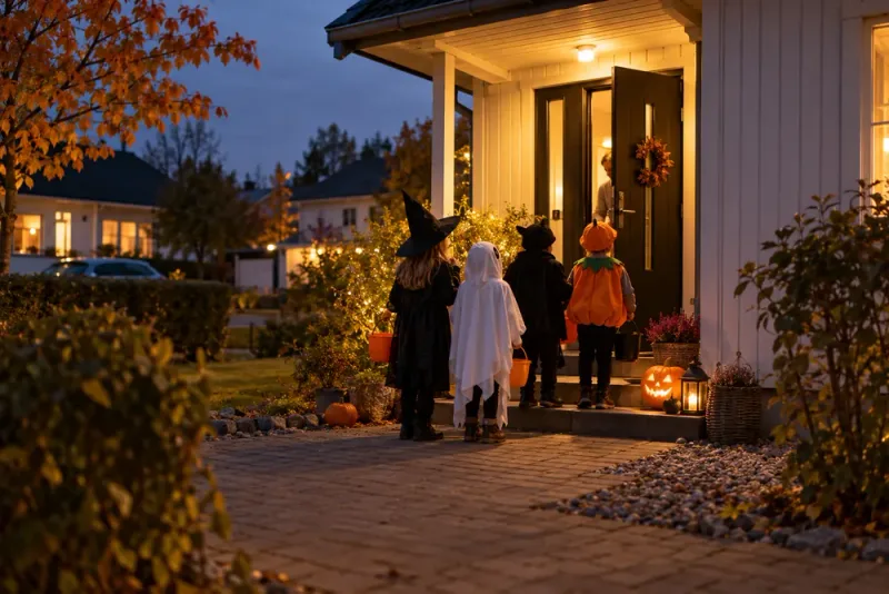 Halloweenfirandet väcker frågor om bus eller godis