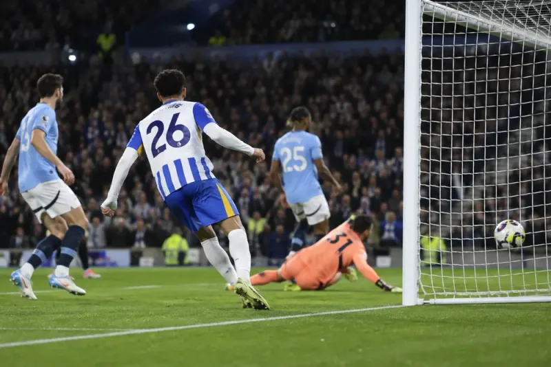 Yasin Ayari gav Brighton tidig ledning