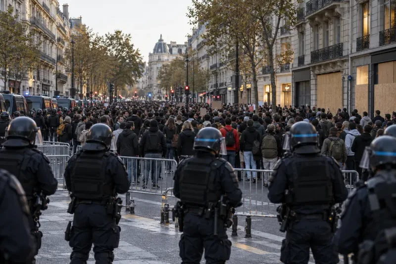 Massgripanden efter protester – nya demonstrationer i Europa