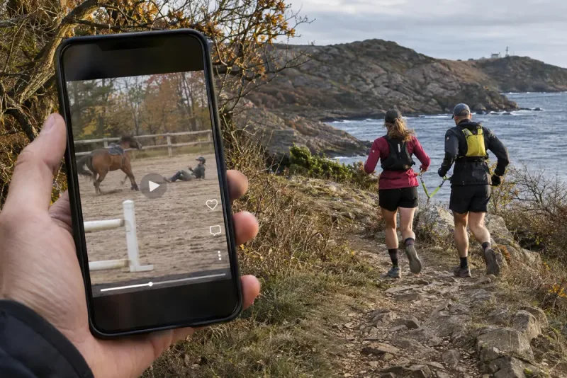 Ridolyckor sprids på TikTok – ultralöpare antar utmaning i Skåne
