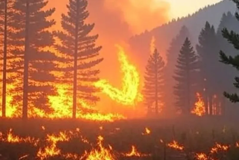 Sex döda efter skogsbrand i södra Spanien